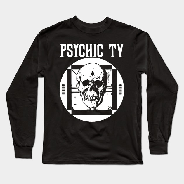 Psychic TV Long Sleeve T-Shirt by innerspaceboy